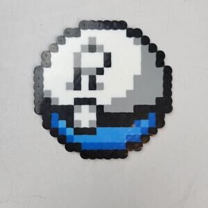 Team Aqua Great Ball Perler Bead Pixel Art